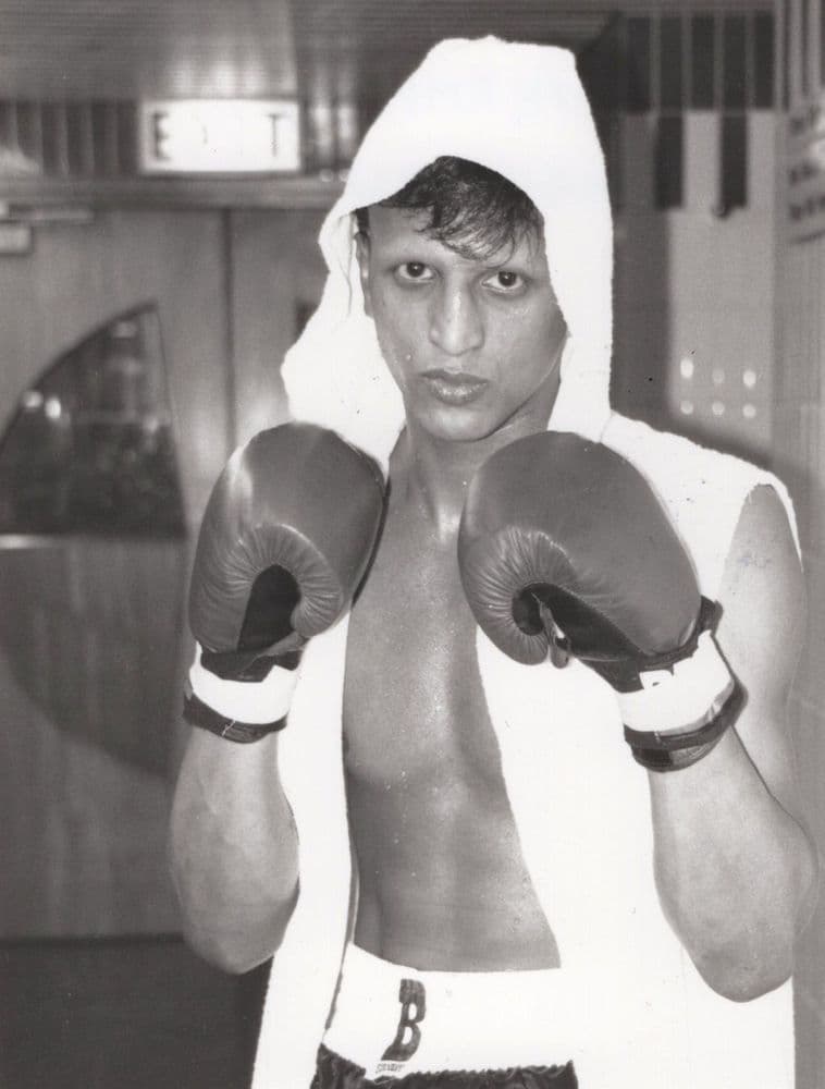 Muhammad Shafique Huddersfield Boxer Rare Media Boxing Photo
