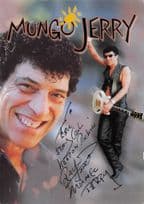 Mungo Jerry 1970s Pop Singer Autograph Hand Signed Fan Club Photo