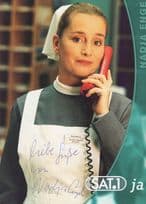 Nadja Angel German Actress Sat 1 Hand Signed Photo