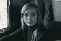 Nadja Uhl German Film Actress Giant 12x8 Hand Signed Photo