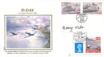 Nancy Wake WW2 Nurse D-Day Painting LTD EDN OF 50 Hand Signed FDC