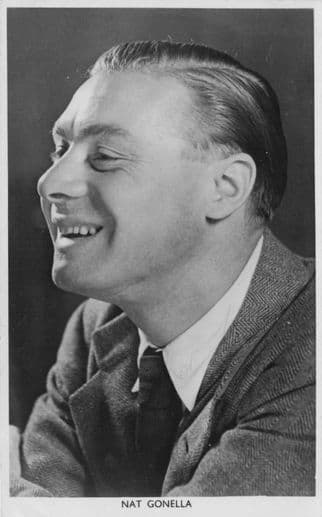 Nat Gonella Dixieland Jazz Big Band Leader Antique Hand Signed Photo