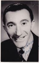 Nat Jackley English Comedy Actor Hand Signed Vintage Photo