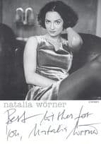 Natalia Worner Ken Follett Pillars Of The Earth Hand Signed Photo