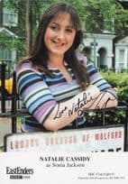 Natalie Cassidy Eastenders Rare Alternative Hand Signed Cast Card Photo
