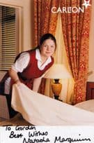 Natasha Marquiss as Mandy Stokes Crossroads TV Show Carlton Cast Card Photo