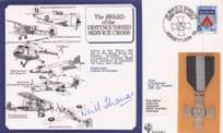 Neill Thomas Award Of The Distinguished Cross WW2 Hand Signed FDC