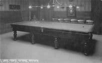New Street Station Billiards Snooker Table Birmingham Antique Postcard