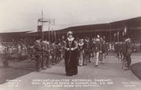 Newcastle Pageant Mary Queen Of Scots in Cumberland Vintage Real Photo Postcard