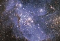 NGC 346 Nebula Star Cluster Constellation Astronomy Postcard