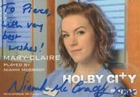 Niamh McGrady as Mary Claire in Holby City Hand Signed Cast Card Photo