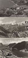 Nibbevegen Geiranger Norway 3x Vintage RPC Postcard s