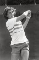 Nick Fullwood British Player at Tennis Championship 1985 Large Press Photo