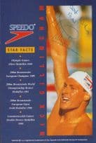 Nick Gillingham British Swimming Olympic Games Gold Medal Hand Signed Photo