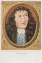 Nicolas Fouquet French Financial Superintendent Painting Cigarette Card