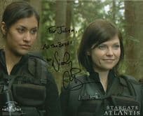Nicole De Boer Stargate Atlantis Star Trek Large Hand Signed Photo