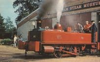 Nielson 4444 Beckton Gasworks Steam Transport Postcard