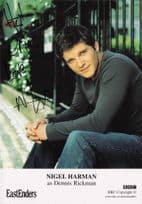 Nigel Harman as Dennis Rackman Eastenders Hand Signed Cast Photo