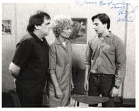 Nigel Pivaro Large 1985 Coronation Street 10x8 Hand Signed Press Photo
