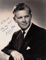 Nigel Stock Sherlock Holmes Antique Large Hand Signed Press Photo