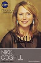 Nikki Coghill as Miranda Parker Neighbours Hand Signed Cast Card Photo