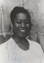 Nina Kristofferon The Billie Holiday Story Jazz Singer Hand Signed Photo