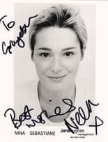 Nina Sebastiane Loose Women Antiques Ghost Show Hand Signed Photo