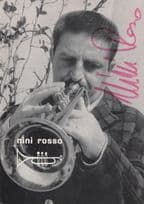 Nini Rosso Italian Jazz Trumpeter Musician Hand Signed Photo