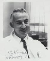 Norman Shunway First USA Heart To Heart Surgeon Hand Signed Photo