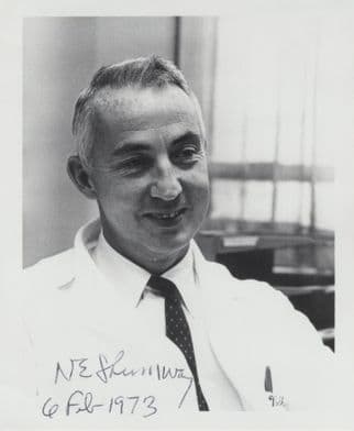 Norman Shunway First USA Heart To Heart Surgeon Hand Signed Photo