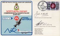 Northern Radar RAF Closure Lindholme Military Base Hand Signed FDC