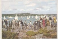 Norway Regatta Vintage Postcard