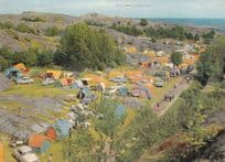 Norway Stagerak Camp Camping Site Holiday 1960s Postcard