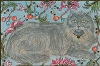 Norwegian Norway Forest Cat Limited Edition of 500 Cats Postcard