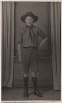 Norwich Boy Scout Antique Scouting Real Photo Norfolk Postcard