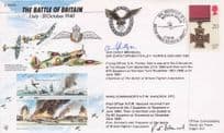 NPW Hancock DFC Christopher Foxley Norris WW2 MULTI Hand Signed FDC