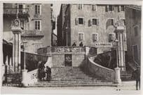 NS Ivancevic Korcula Croatia Vintage Real Photo Postcard