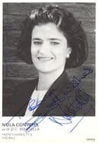 Nula Conwell as WDC Martella The Bill Hand Signed Cast Card Photo