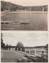 Nynashamn Sweden 2x Real Photo Old Postcard s
