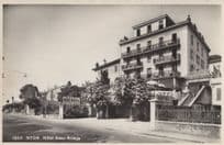Nyon Hotel Beau Rivage Switzerland Vintage Real Photo Postcard