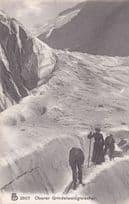 Oberer Grindelwaldgletscher 2807 Rare Switzerland Postcard