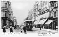 Old Reading Oxford Street in 1904 Bus Tram Berkshire Photo Postcard
