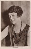 Olga Lindo Antique Hand Signed Photo