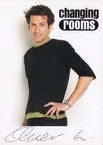 Oliver Heath Changing Rooms TV Show Rare Hand Signed Photo