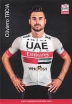 Oliviero Troia Italy Italian UEA Arab Emirates Cyclist Team Postcard