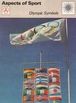 Olympic Flags 1972 Games Event Rare Card Ephemera