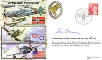 Operation Bodenplatte WW2 Ivor Broom Mosquito Aircraft Hand Signed FDC
