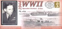 Operation Overlord D-Day Cheshire Regiment WW2 Peter Martin Benham Hand Signed FDC