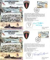 Operation Overlord The Navies WW2 Edward Gueritz Hand Signed FDC
