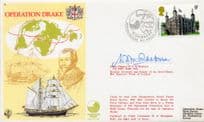 Operation Sir Francis Drake General Raeburn Tower Of London Hand Signed FDC